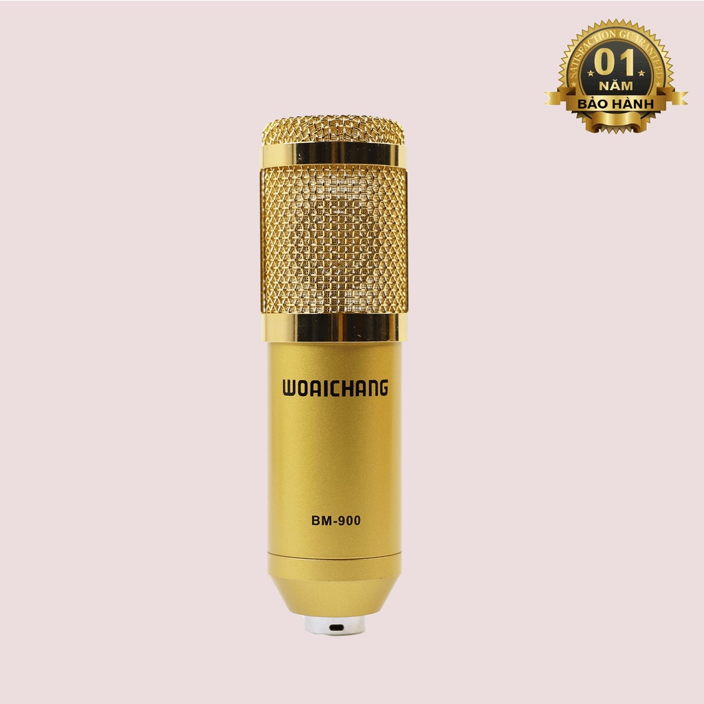 Combo Soundcard V8 Chính Hãng Bluetooth + Mic Karaoke Livetream BM 900