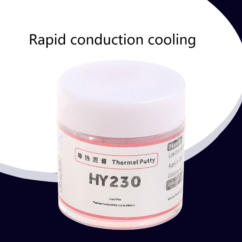 Hợp Chất Tản Nhiệt Mỡ CPU Màu Hồng HY234 4.0W / m-k