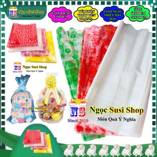 SET 30 TÚI GIẤY KIẾNG GÓI QUÀ NHIỀU MẪU MÀU DÙNG GÓI GIỎ QUÀ TẾT GẤU BÔNG SIZE CHUẨN 70x100cm