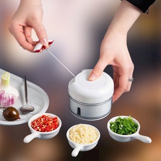 Máy Xay Tỏi Ớt Mini Kéo Tay, Dụng Cụ Xay Tỏi Ớt Dây Kéo Tiện Lợi 88172