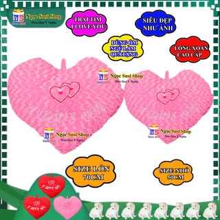 GỐI ÔM TRÁI TIM I LOVE YOU DÙNG ÔM NGỦ TRANG TRÍ QUÀ TẶNG SIÊU ĐẸP CAO CẤP [GIAO NHANH]