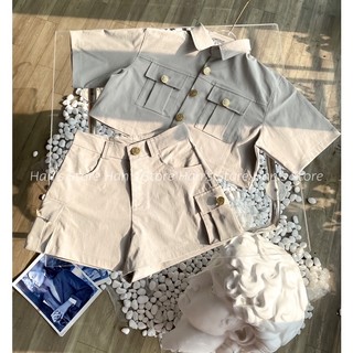 [HAN’S STORE ]BỘ QUẦN SHORT TÚI HỘP CỰC DỄ THƯƠNG -(ẢNH THẬT)