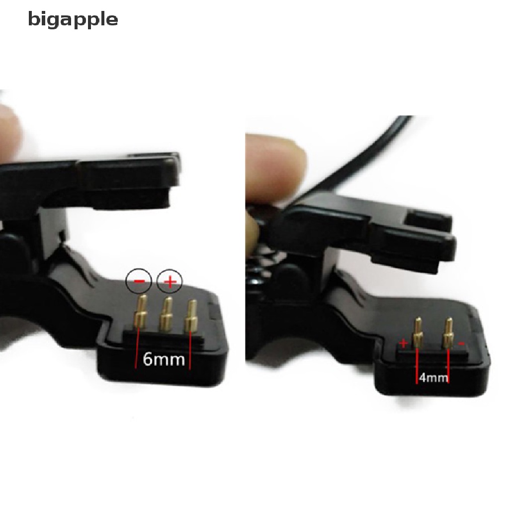 Cáp sạc USB 2 / 3 Pin 4 / 6MM chuyên dụng cho đồng hồ thông minh