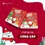 Combo sách giáng sinh - 4 cuốn Ehon + 1 bộ trò chơi phát triển IQ - Dành cho bé từ 2 - 6 tuổi