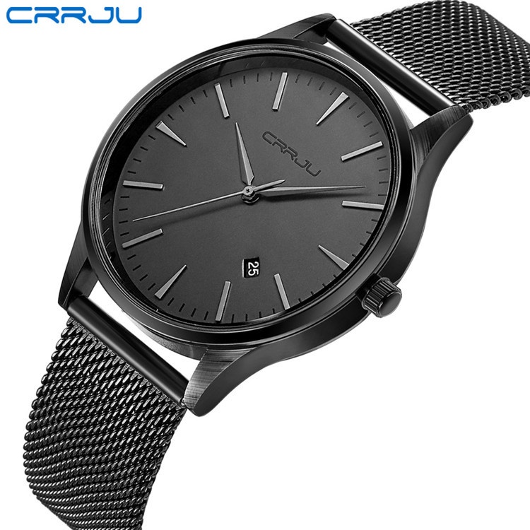Ảnh Đồng hồ thạch anh CRRJU 2135 X chất liệu thép không gỉ chống thấm nước 2