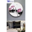 Tranh Tròn Hình Bông Hoa Tối Giản Nhiều Kích Thước D30cm D60cm