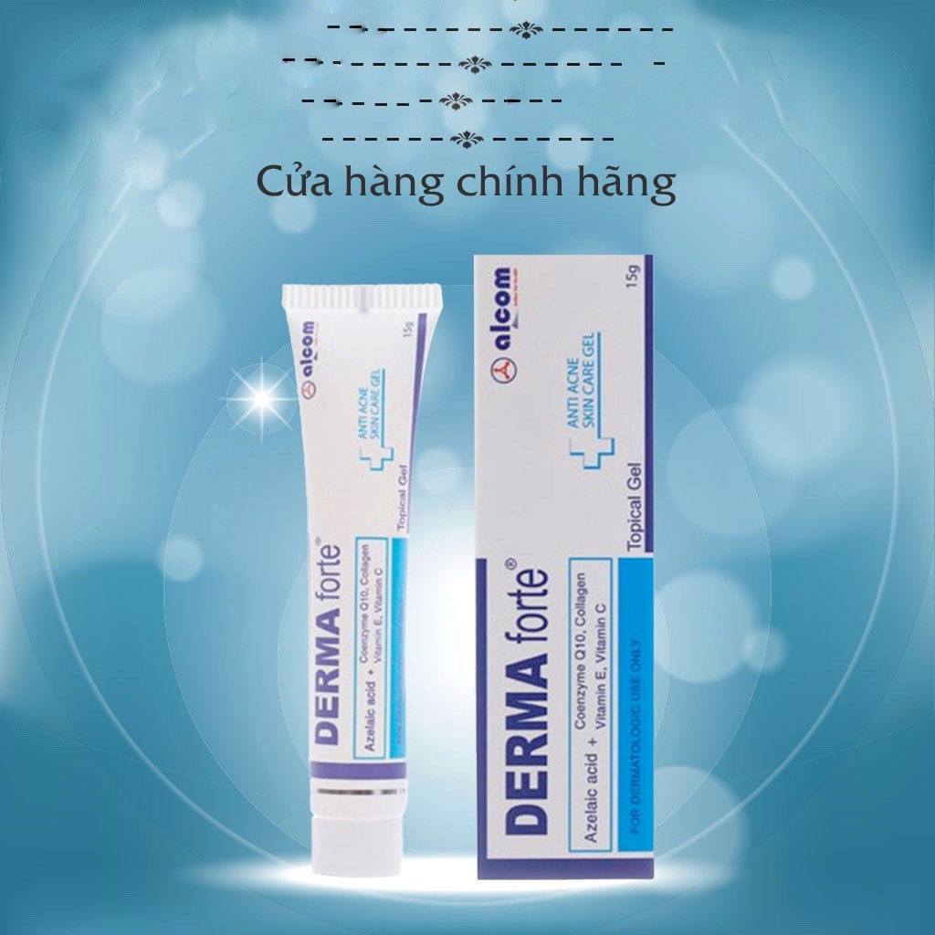 FREE SHIP DERMA FORTE bản thường/bản advanced dành cho da mụn - thâm ...