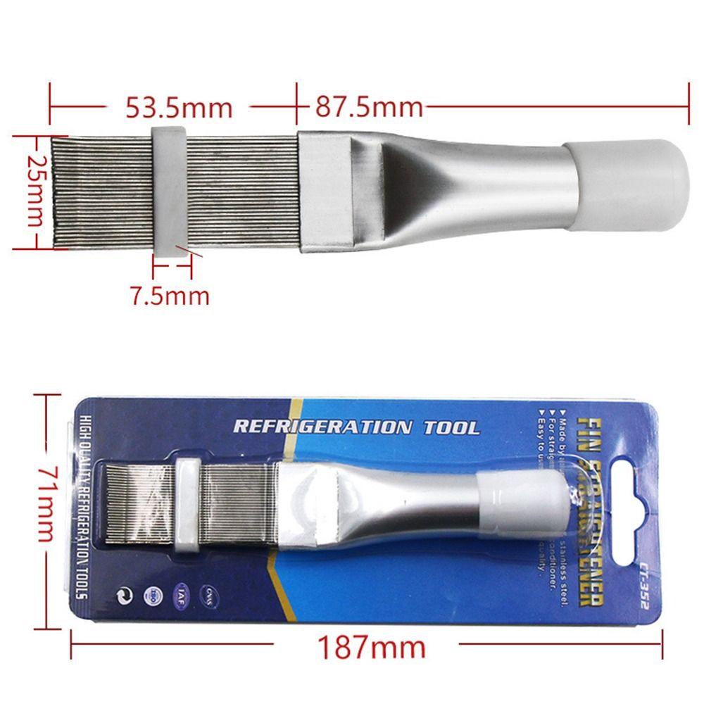 UMITY Máy Điều Hòa Vây Sửa Chữa Lược Dụng Cụ Sửa Chữa Phần Cứng Thép Không Gỉ Bền
