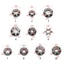 VIC Gear Bánh Xích Ổ Thay Thế Bánh Xích Bánh Răng Asterisk 3 6 7 Răng Cưa Xích Điện