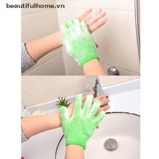 Găng Tay Tẩy Tế Bào Chết Bằng Xơ Mướp Dùng Khi Tắm