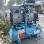 Máy nén khí không dầu, bình hơi mini dung tích 9 lít, 12 lít công suất 600w, 900w bắn đinh, bơm xe, xịt bụi, phun sơn — ảnh 5