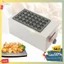 Máy bạch tuộc takoyaki dùng gas tốc độ gia nhiệt nhanh, nhiệt độ cao