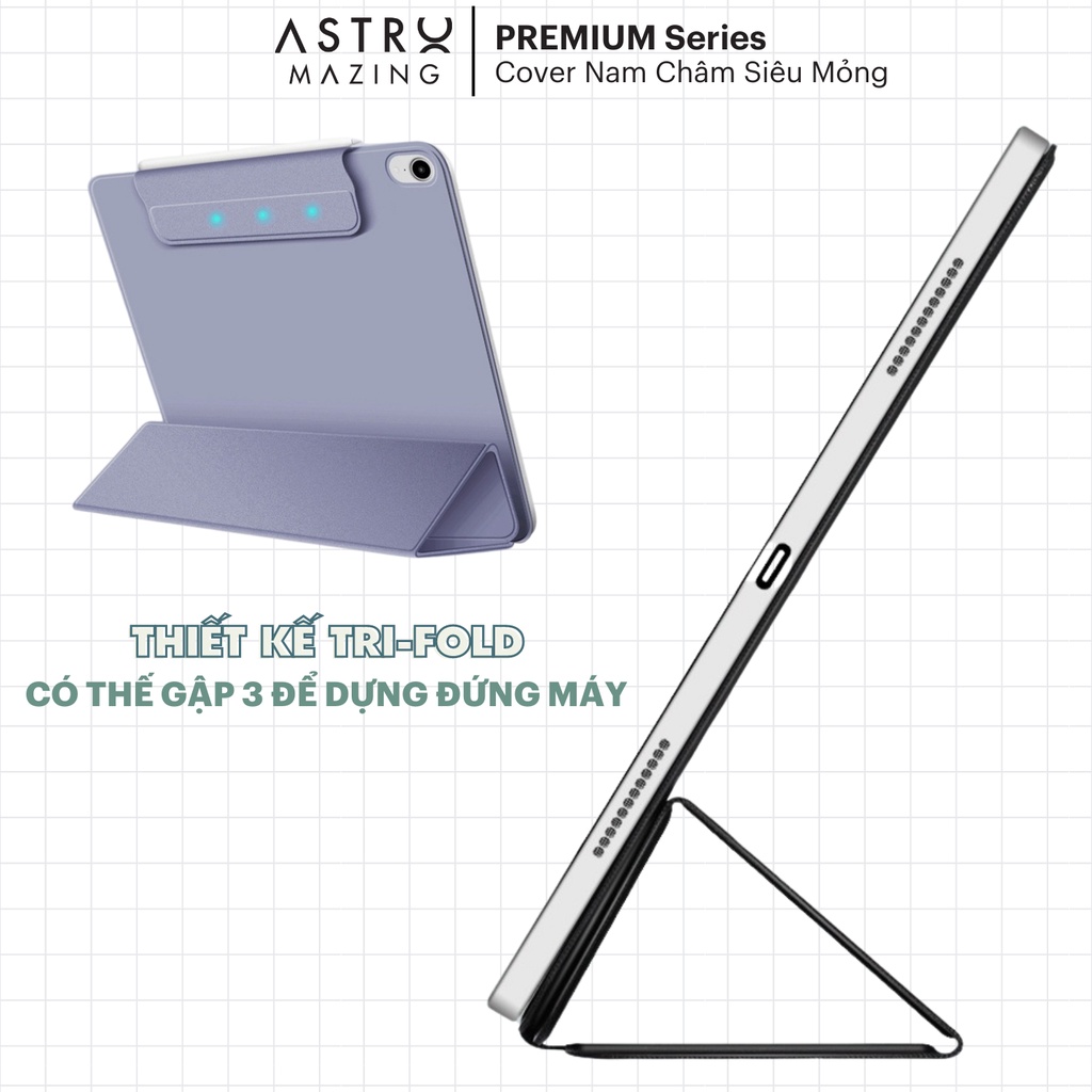 Ảnh Bao da case nam châm AstroMazing siêu mỏng cho iPad Pro 11 Air 4 5 cover Mini 6 4