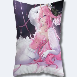 Genshin Impact Trò chơi phổ biến Alhaitham Tighnair Nilou Vỏ gối hình chữ nhật bằng vải Polyester một mặt Sofa Phòng ngủ Đệm ô tô Vỏ gối trang trí tại nhà (Không có gối bên trong)