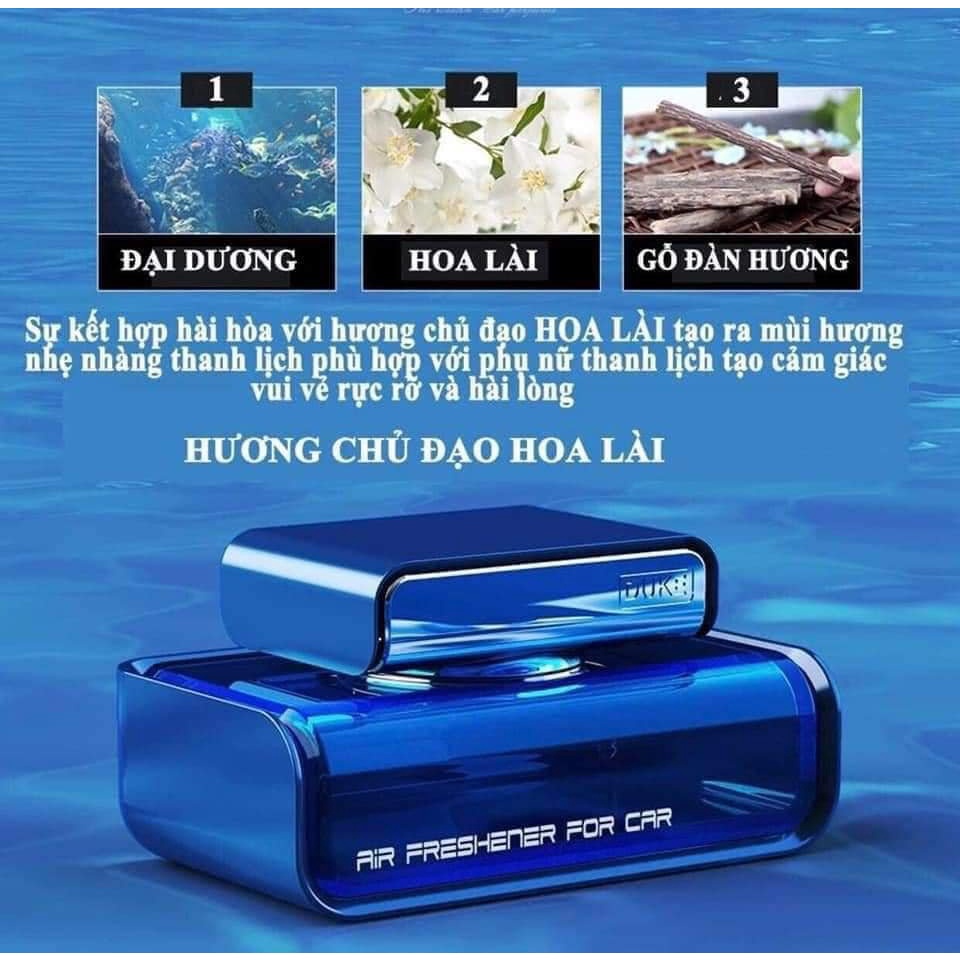 Nước Hoa ô tô Nước Hoa DUKE Chính Hãng Cao Cấp Chiết Xuất 100% Thiên Nhiên Khử Mùi và Chống Say Xe An Toàn Sức Khỏe