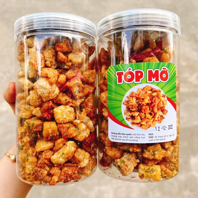 TÓP MỠ CHÁY TỎI HÀNH hàng Ngon Loại 1 ít mỡ hộp 230gr