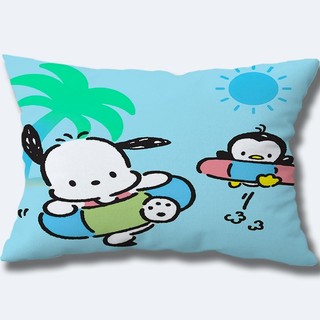 Vỏ gối Pochacco Sanrio Family hoạt hình dễ thương, trang trí ô tô/sofa/phòng ngủ, không kèm lõi