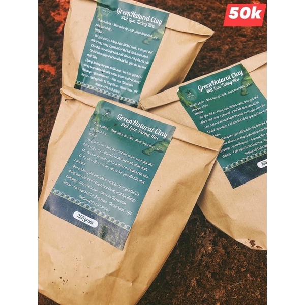 Combo 2 đất kết dính Green Natural Clay
