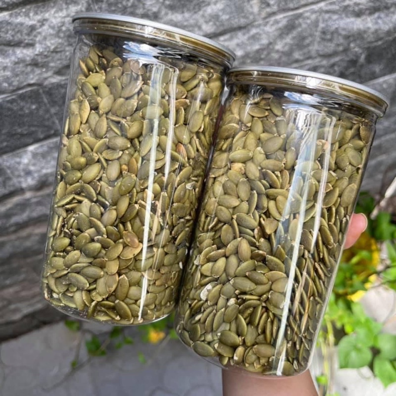 Hạt Bí Xanh Lõi Mộc hàng nhập khẩu loại 1 hộp 450gr