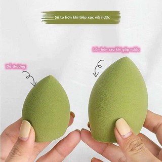 Set 4 mút tán kem nền Make Up - Bông mút trang điểm Bebeauskinshop