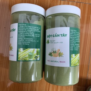 Bột cần tây giảm cân, bột cần tây mật ong nguyên chất sấy lạnh Organic hộp 500g