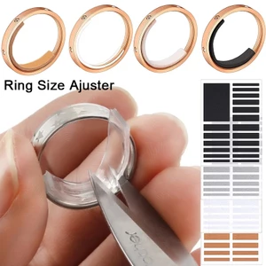 1 Tấm Đệm Silicone Trong Suốt Có Thể Điều Chỉnh Kích Thước Nhẫn Chống Thất Lạc