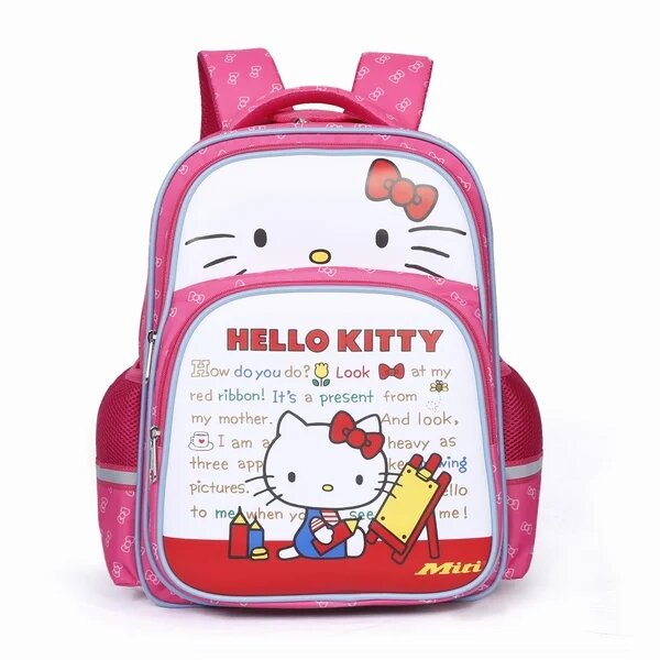 Ảnh Balo học sinh BL1078 đi học, nhẹ, nhiều ngăn cho bé lớp 3 - 5 thương hiệu MiTi 4