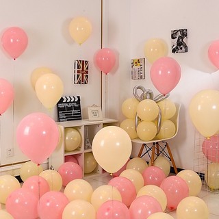 Set 100 bóng bay trang trí sinh nhật màu pastel, bong bóng trang trí phòng cưới, kỷ yếu, khai trương Yến Nhi Shop