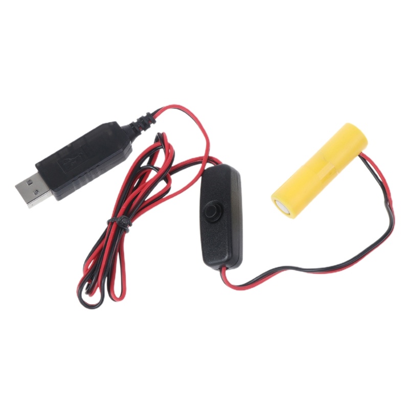 Bang Bộ Chuyển Đổi Nguồn USB AA Pin Eliminator Thay Thế 4 Chiếc 1 Pin AA 5V