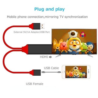 Cáp Di Động 3 Trong 1 1M Cáp Kết Nối Điện Thoại Với Tv Thông Dụng Bộ Chuyển Đổi Micro Usb/Hdmi/Hml VN