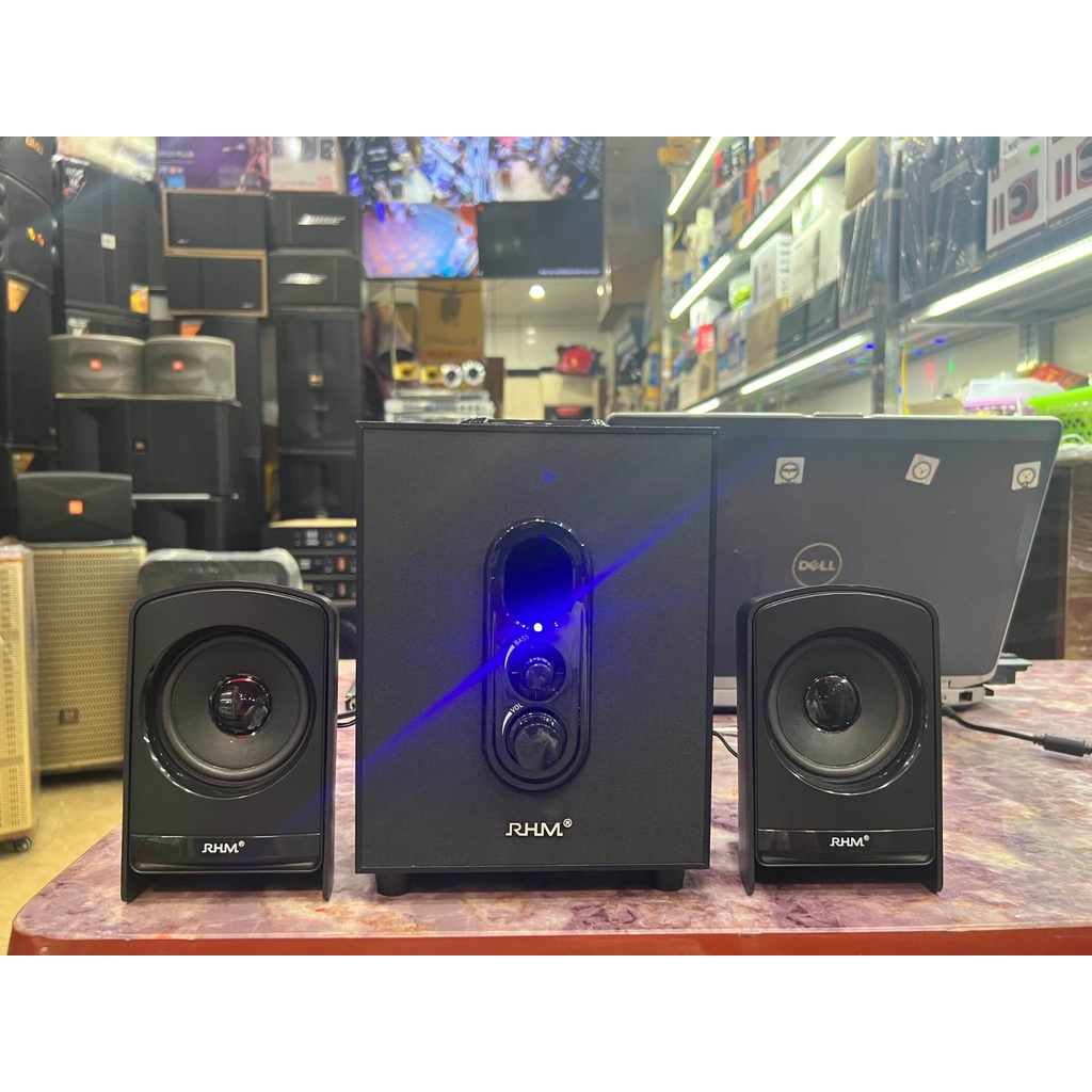 Loa vi tính RHM RM240BT: Có Bluetooth, Công suất 20W, Âm thanh chuẩn ...