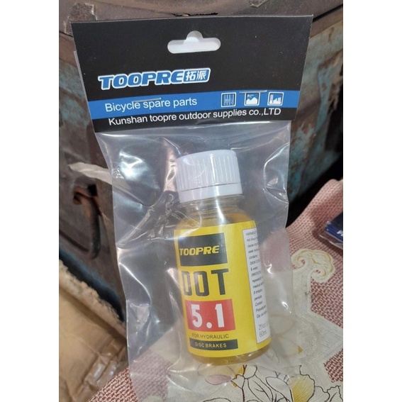 Dầu Thắng Xe Đạp TOOPRE 60ml Dùng Cho SHIMANO/TEKTRO/MAGURA/SRAM
