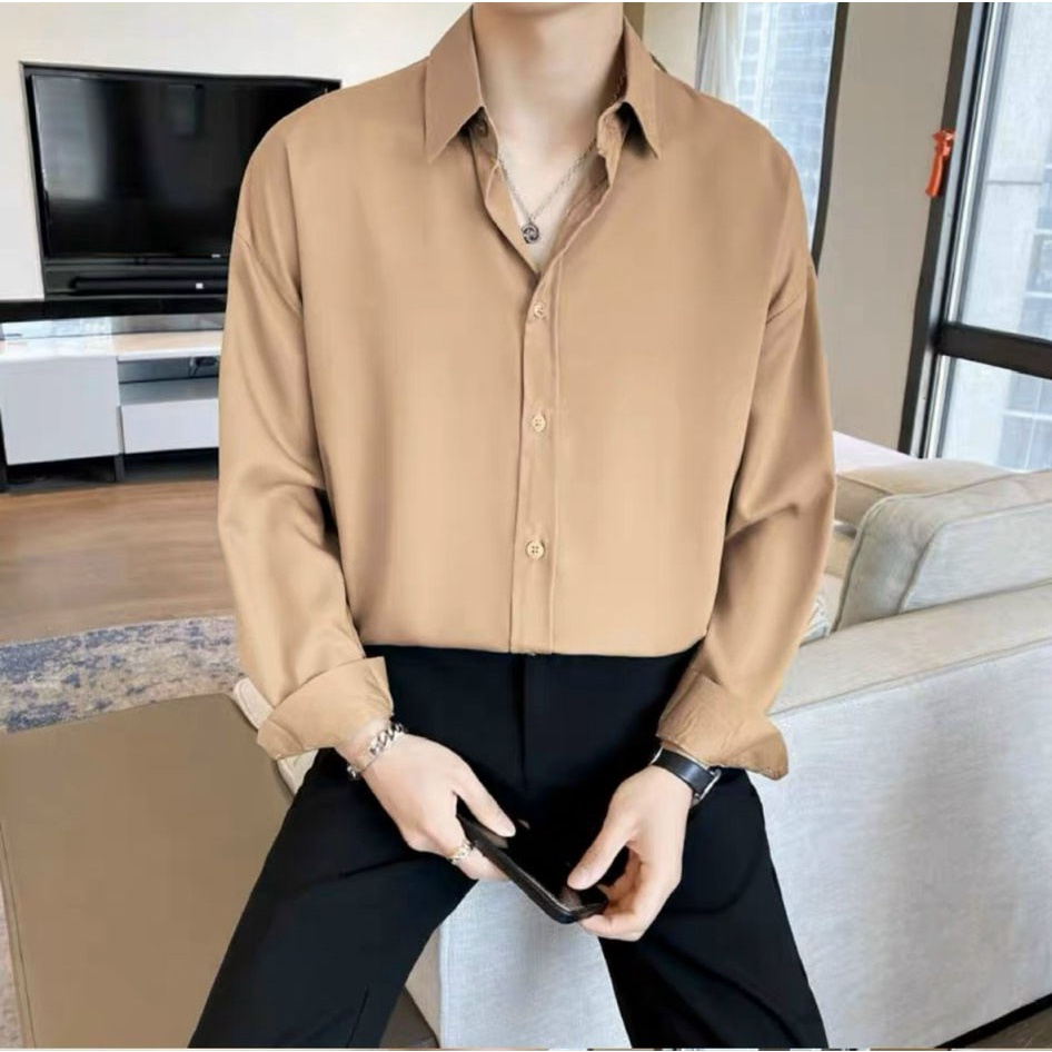 Áo Sơ mi Tay dài Basic - Giá sỉ Unisex