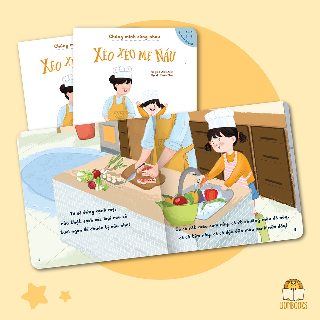 Ảnh Sách Ehon Việt - Bộ Chúng Mình Cùng Nhau phần 1 dành cho bé 0-6 tuổi 2