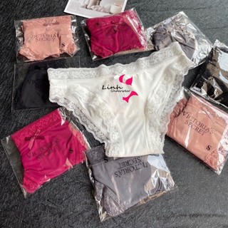 Quần lót ren Victoria Secret Xuất Âu chất thun lạnh đủ size S,M Phương Linh Underwear
