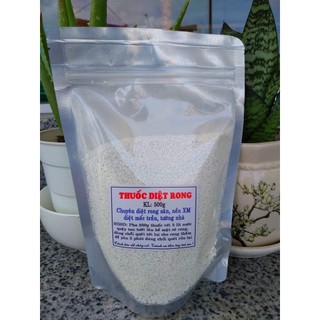 Bột tẩy rong rêu - Chất tẩy rong rêu cho sân xi măng,sân gạch vỉa hè hiệu quả 1gói 500g