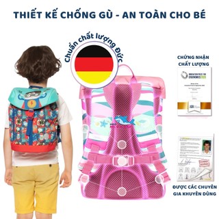 Balo Cho Bé Mầm Non Cao Cấp Siêu Nhẹ 260g, Balo Đi Học Mẫu Giáo Dễ Thương nhiều mẫu