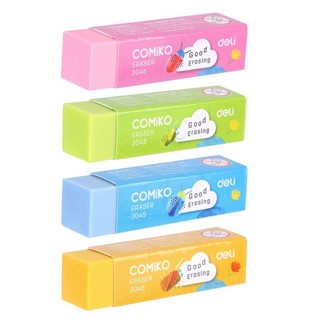 Combo 4 chiếc Tẩy chì sạch Deli 3045