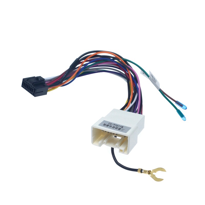 1 Xe Hơi Stereo Radio 16PIN Adapter Dây Cho Mitsubishi Lancer-Ex ASX Điện Bê Đầu Dây Đơn Vị Khai Thác