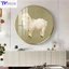 Tranh Tròn Hình Động Vật Nhiều Kích Thước D30cm D60cm Phù Hợp Trang Trí Phòng Khách, Phòng Ngủ
