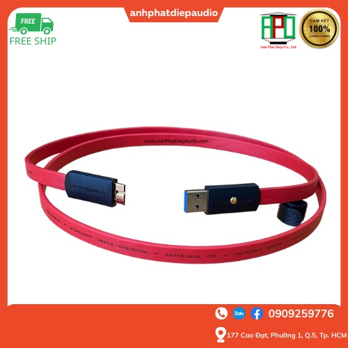 Dây usb WIREWORLD Starlight 8 USB 3.0 A to Micro B Audio Cables ...