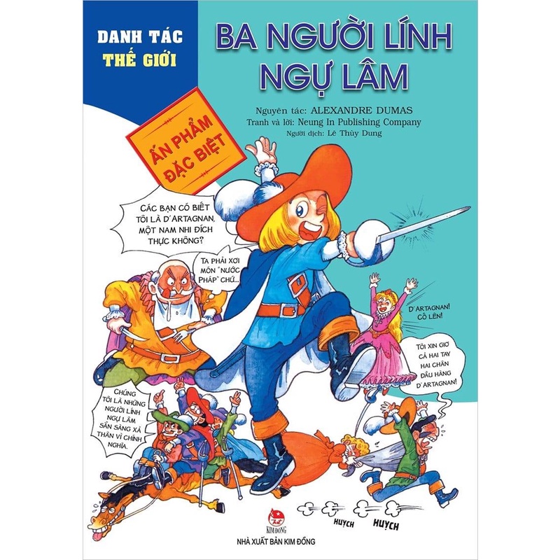 Ảnh Truyện tranh - Trọn bộ Danh tác thế giới ( Lẻ Tập ) - Kim Đồng 4
