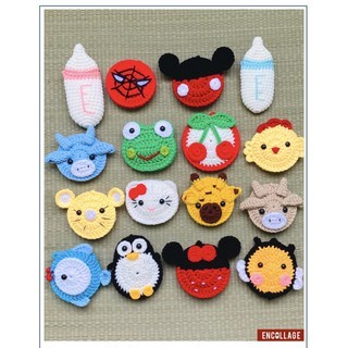 Túi đựng tỏi cho trẻ sơ sinh handmade.