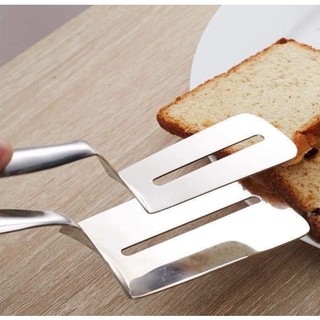Kẹp Gắp Thịt Inox, Dụng Cụ Kẹp Lật Thịt