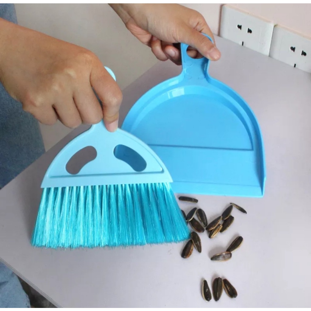 Bộ hót rác kèm chổi mini vệ sinh bàn làm việc, học tập, văn phòng tiện ...