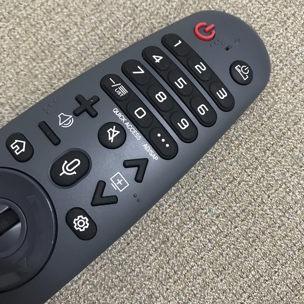Điều khiển tivi casper giọng nói w1, Remote Smart Tivi Casper 4K 55 Inch 55UW6000