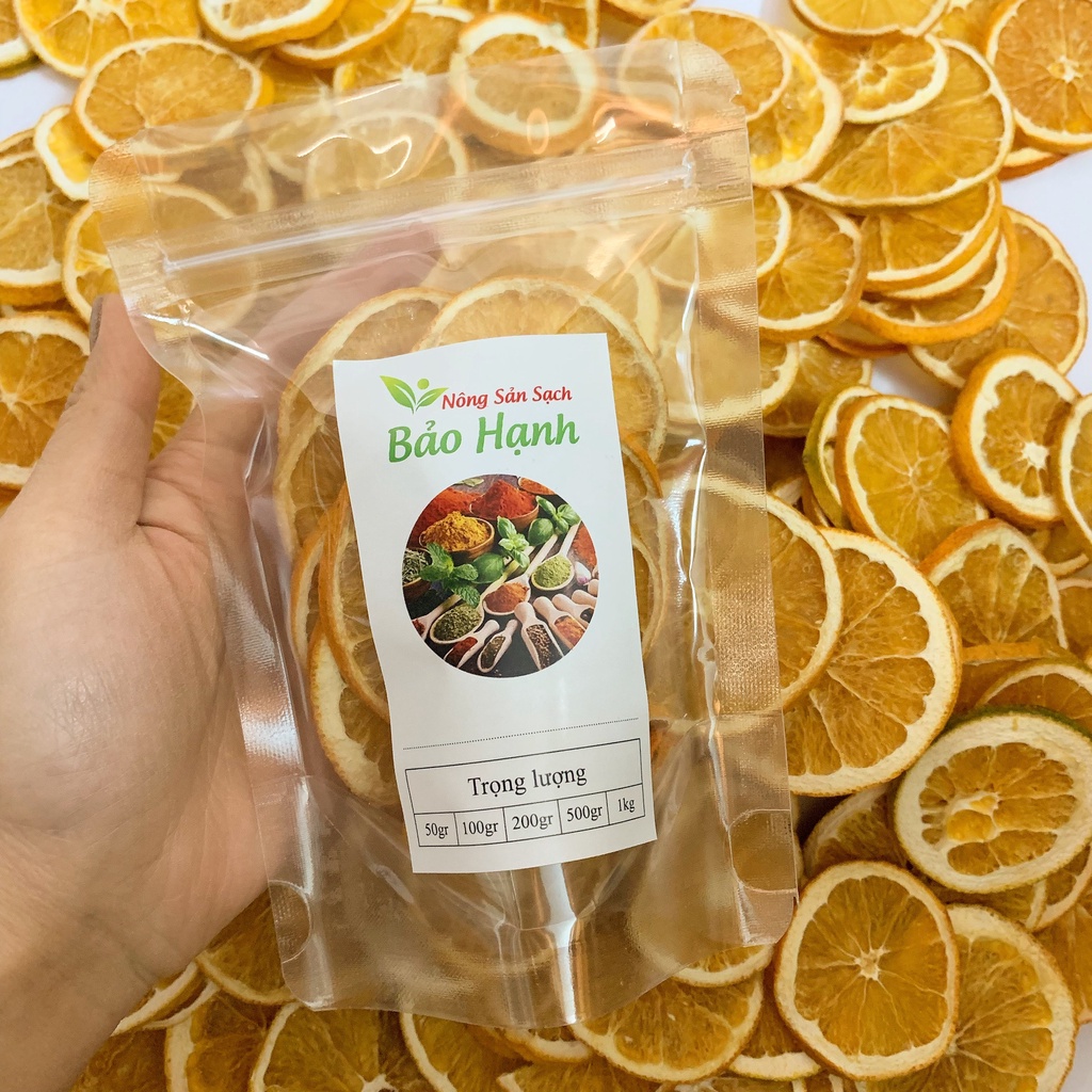 Cam cắt lát sấy khô set 5 lát (trà detox trái cây) BH Spices | Shopee ...