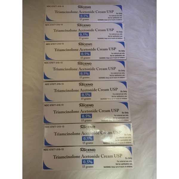 Kem Bôi Ngứa Triamcinolone Acetonide Cream Usp 05 15g Của Mỹ Shopee Việt Nam 7968