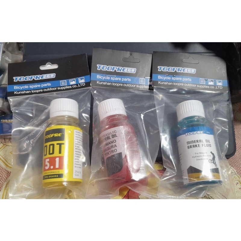 Dầu Thắng Xe Đạp TOOPRE 60ml Dùng Cho SHIMANO/TEKTRO/MAGURA/SRAM
