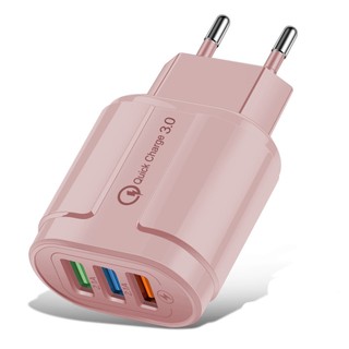Cốc sạc nhanh 5V - 2.4 A 3 cổng USB 18w